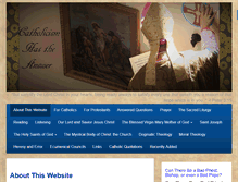 Tablet Screenshot of catholicismhastheanswer.com